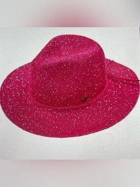 C.C. Panama Sequined Hat
